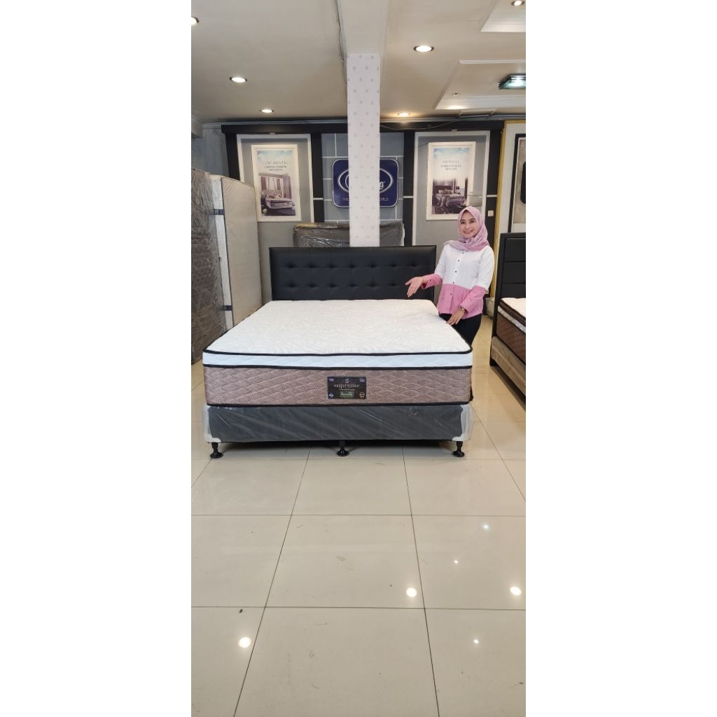 Serenity Supreme 160x200 1 set divan atlantik sandaran caserta Pesanan.