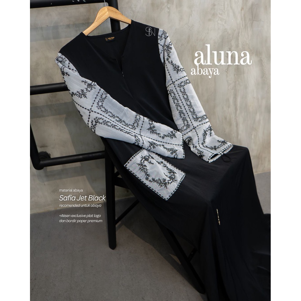 SAHLA NOIR ALUNA ABAYA