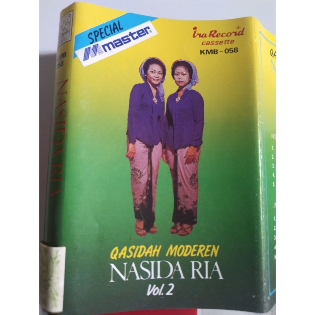 kaset pita Nasida Ria vol 2 Yaa Nabi Salam
