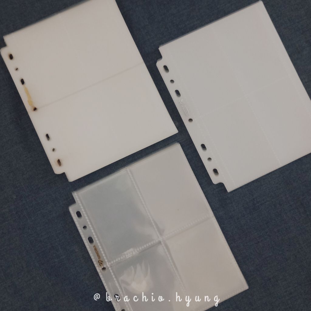 

[PRELOVED] read desc! - sleeve 4p binder a5 prrmium // singba & meetyx