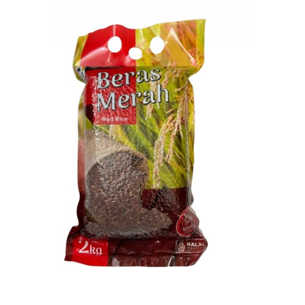 

Beras Merah kualitas baik dengan berat 2 kg