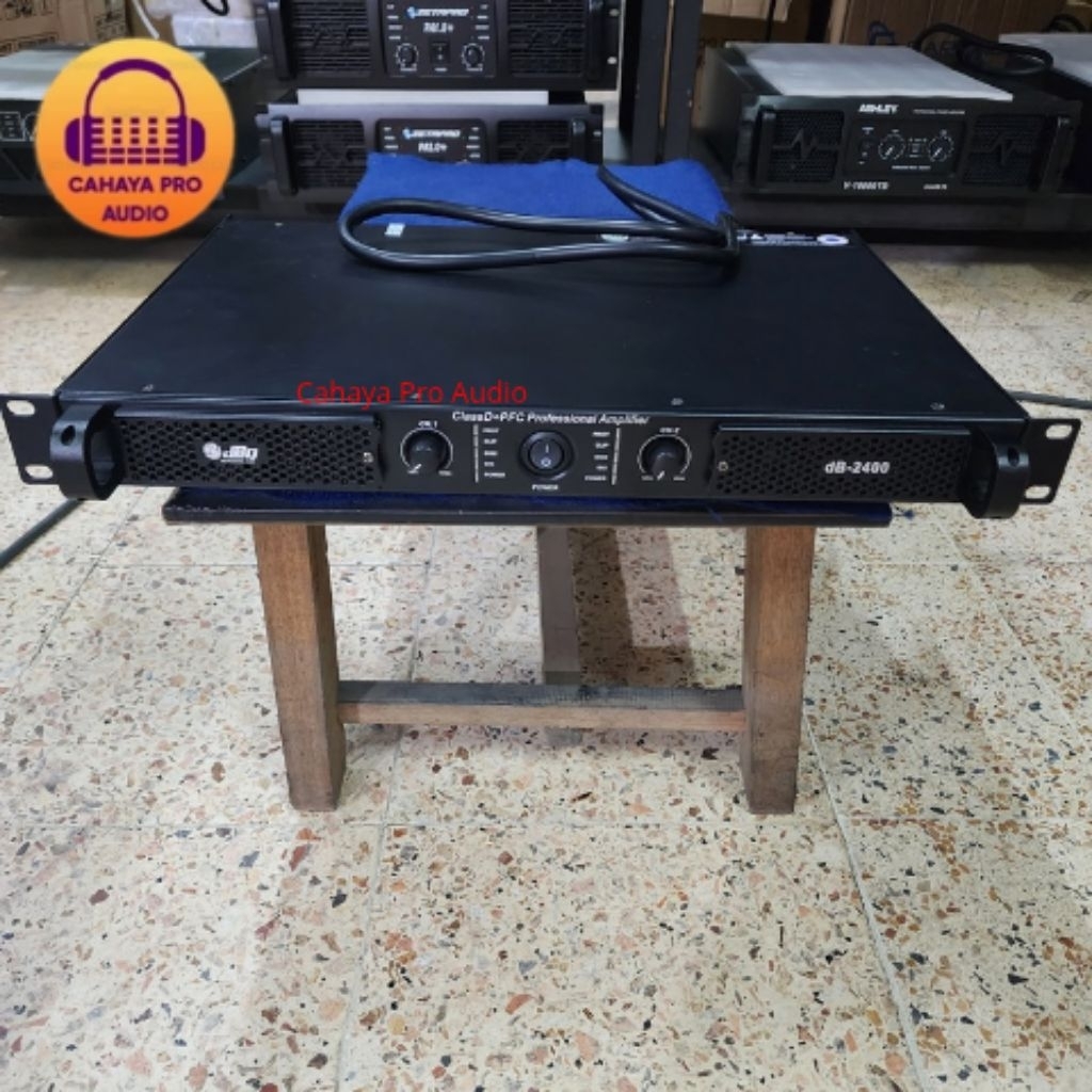 Power Amplifier DBQ DB 2400 DB2400 Class D 2 Channel