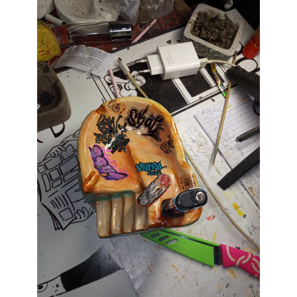 Clay Ashtray skatepark