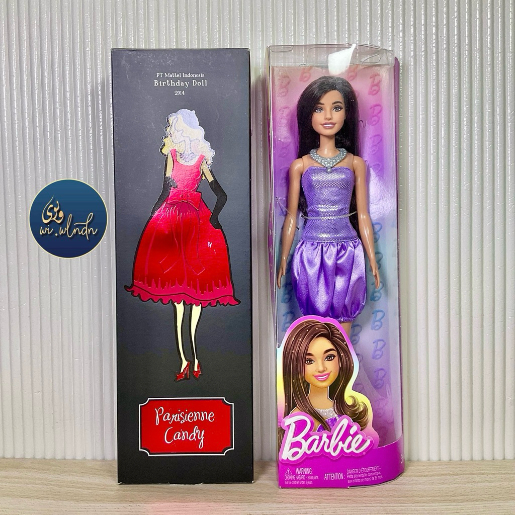 Barbie Fashionistas #234 | Barbie Parisienne Candy PTMI 2014 | Barbie PTMI Anniversary 60th