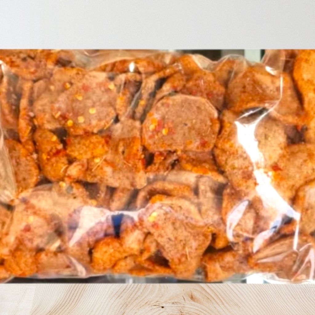 

KRUPUK/KRUPUK JENGKOL PEDAS/BALADO