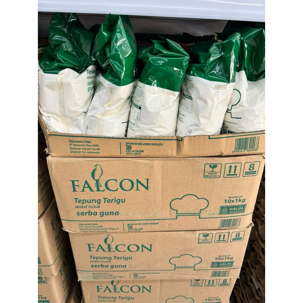

TePung TeRiGu FALCON HIJAU 1kg 1 Dus Isi 10 PcS