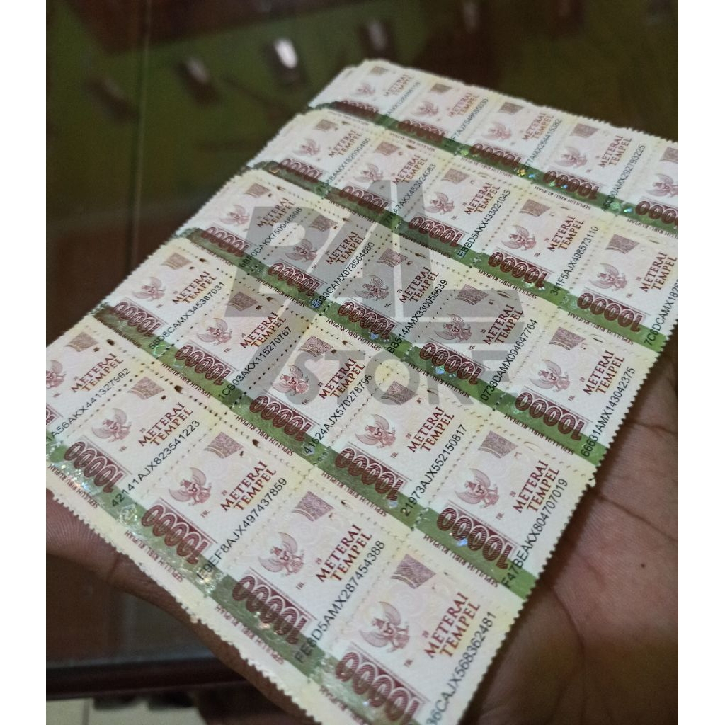 

Materai 10.000 ORI isi 5 pcs