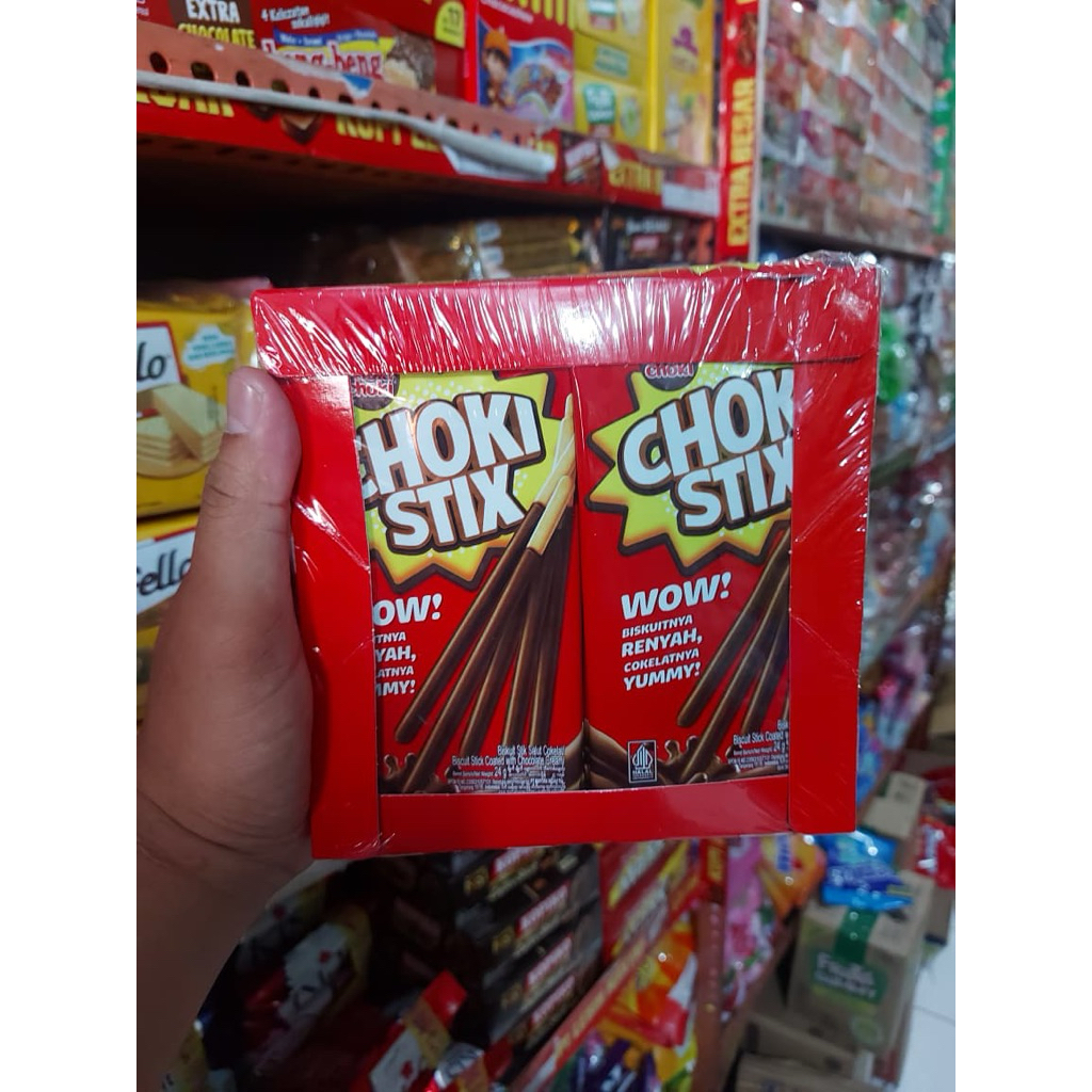 

CHOKI STIX MAYORA ISI 12 SACHET PER PACK