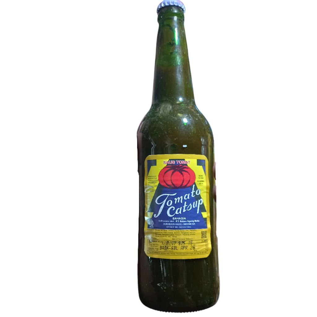

Saus Tomat Ketchup Surabaya 600ml Saos Tomat Bahagia Catsup Botol Kaca