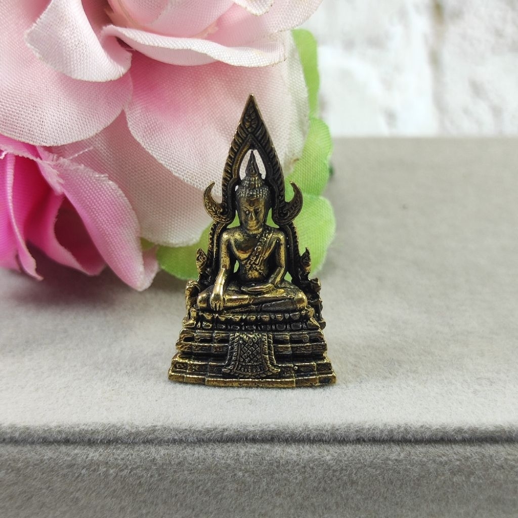 PATUNG BUDDHA JINARAT KUNINGAN MINI