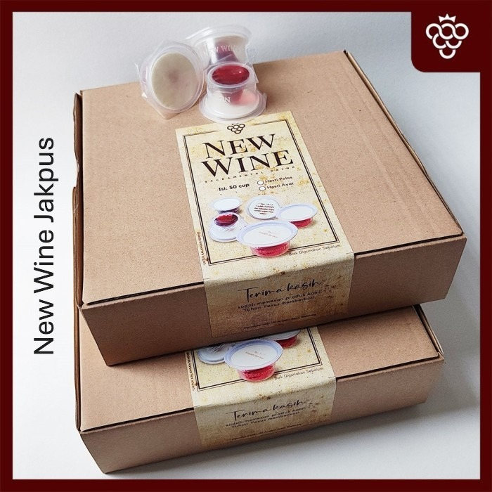 

Paket Eksklusif Anggur Perjamuan Kudus + Hosti Polos Besar - isi 50