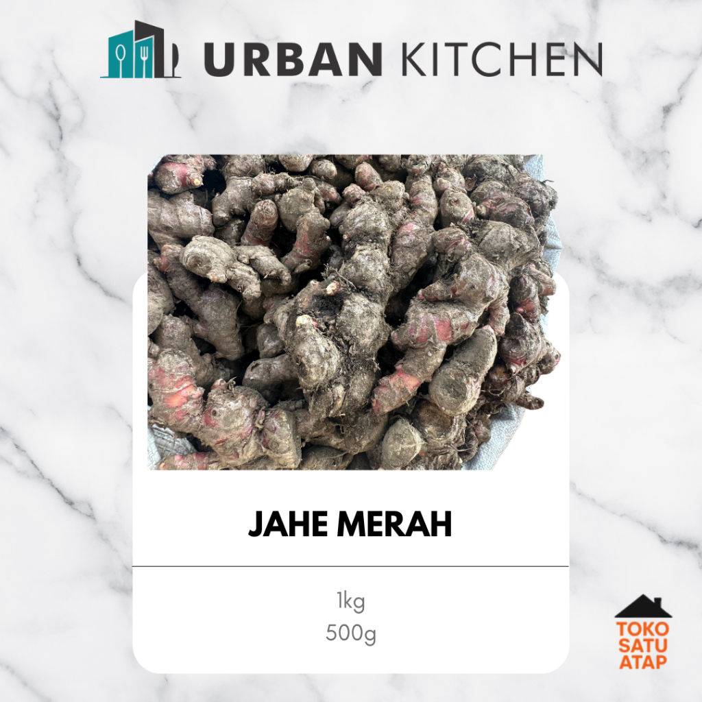 

Jahe Merah 1kg, 500g atau 250g