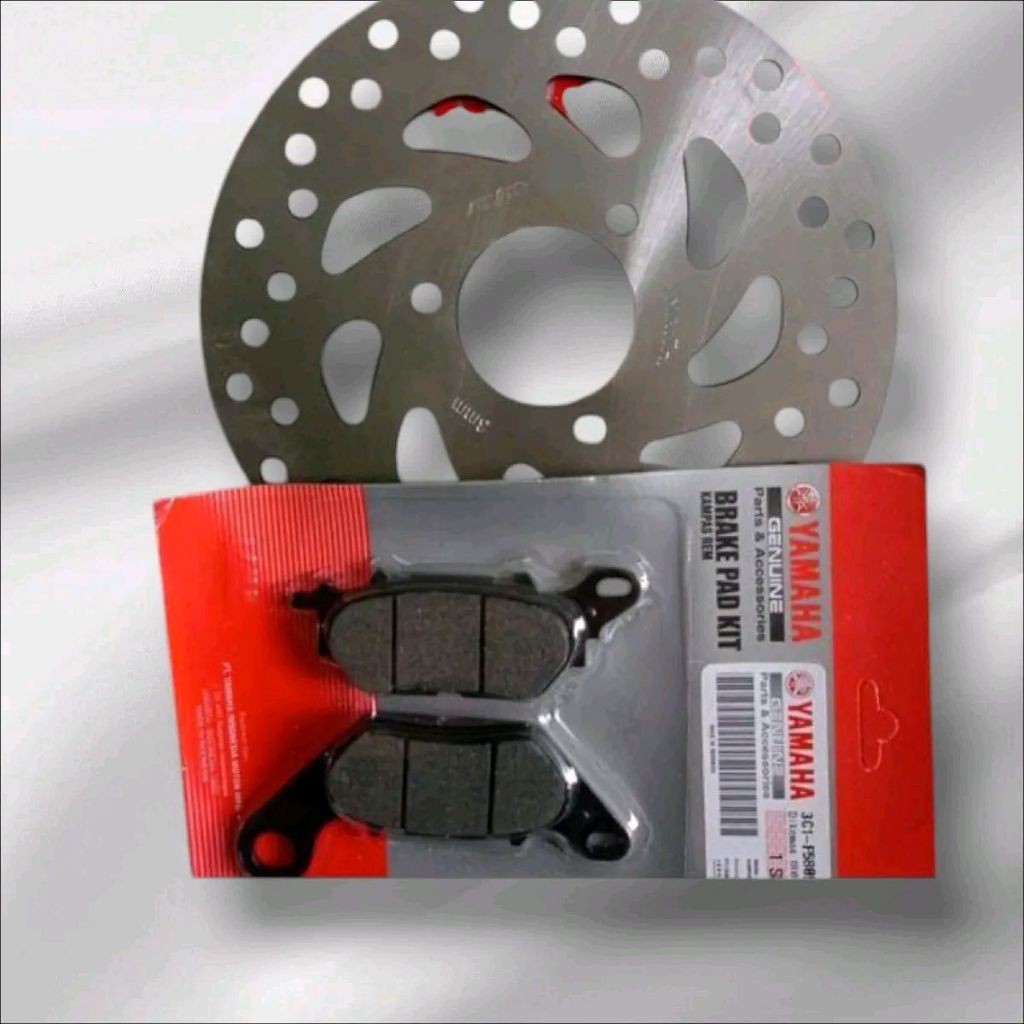 PIRINGAN CAKRAM DEPAN + KAMPAS REM YAMAHA MIO J SOUL FINO GT Motor Motorcycle Sparepart