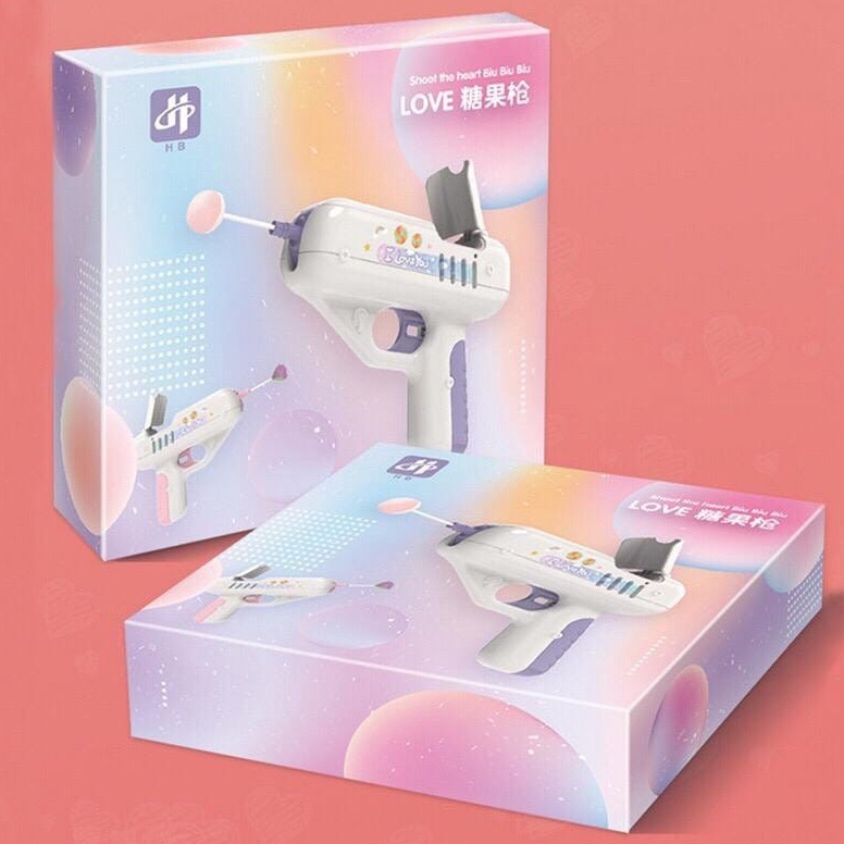 Baru WD Mainan Pistol Permen Lolipop  Tembakan Permen Lollipop  Candy Gun  Lollipop Gun