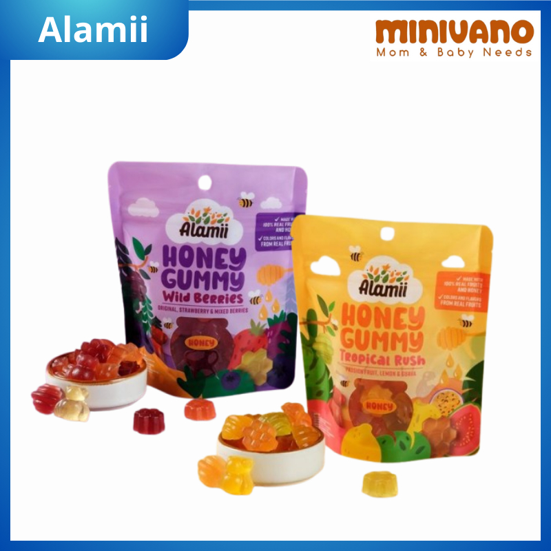 

[JOGJA] Alamii Honey Gummy - Cemilan Anak Rendah Gula - Permen Jelly - 40gr