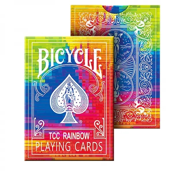 Bicycle Deck TCC Rainbow Playing Cards Rainbow America Import Original Limited