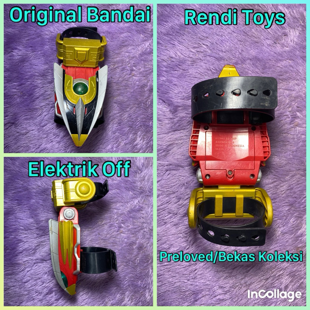 DX Bima X Changer Original Bandai Elektrik Off | Rendi Toys