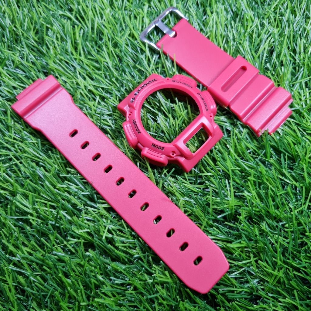 BNB BEZEL N STRAP GSHOCK G-SHOCK DW9052 DW-9052 RED BLACK