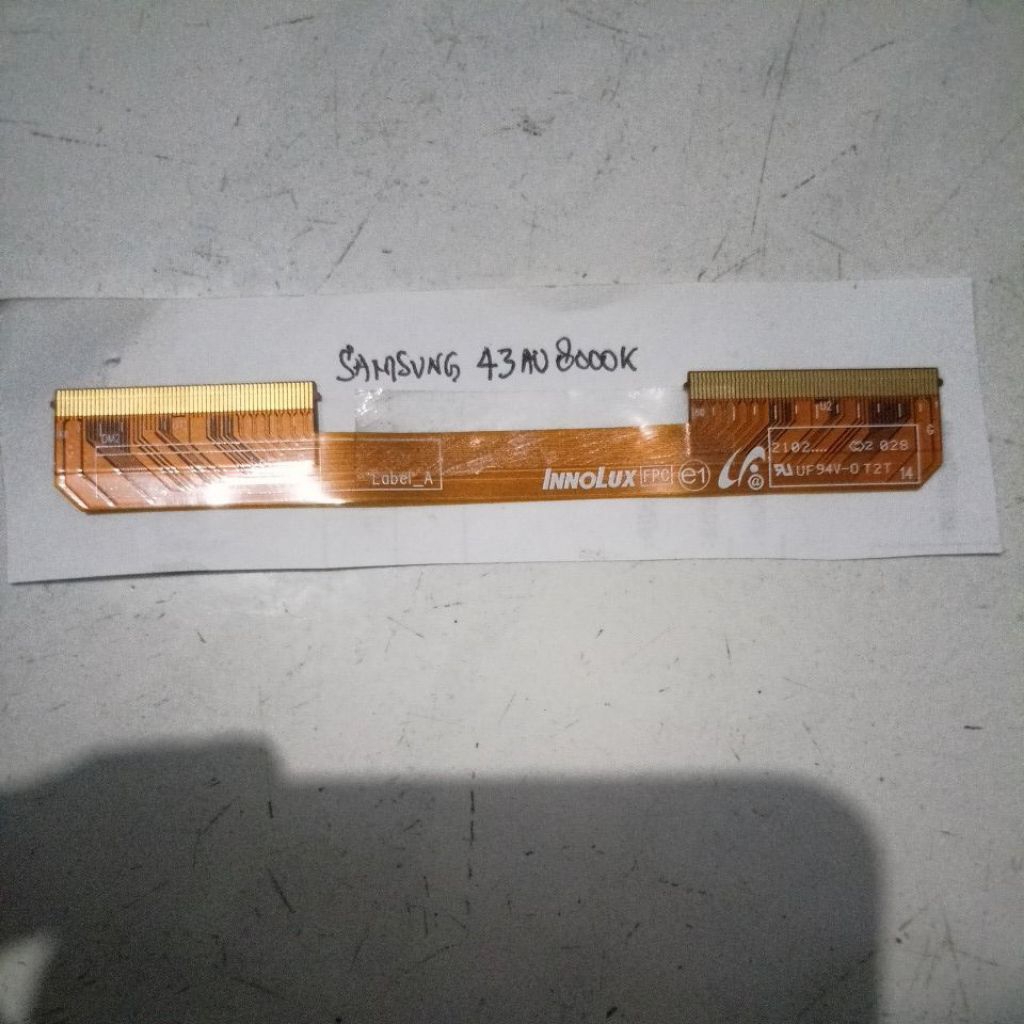 konektor panel layar samsung 43AU8000k