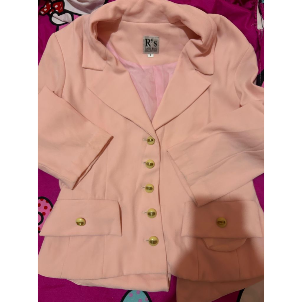 blazer pink soft