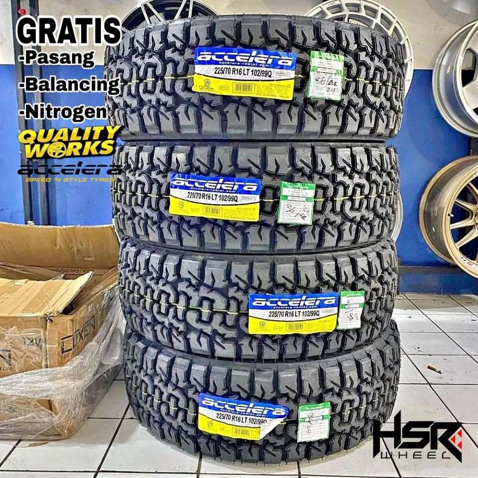 BAN MOBIL 225 70 R16 ACCELERA OMIKRON CT - BAN MOBIL RING 16 UKURAN 225/70 R16
