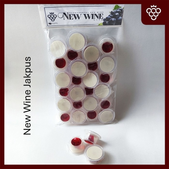 

Paket Ekslusif Anggur Perjamuan Kudus Lite + Hosti Polos Besar - Isi 25