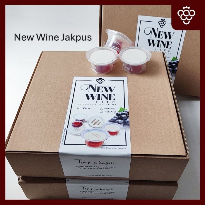 

Paket Ekslusif Anggur Perjamuan Kudus Lite + Hosti Polos Besar - Isi 50