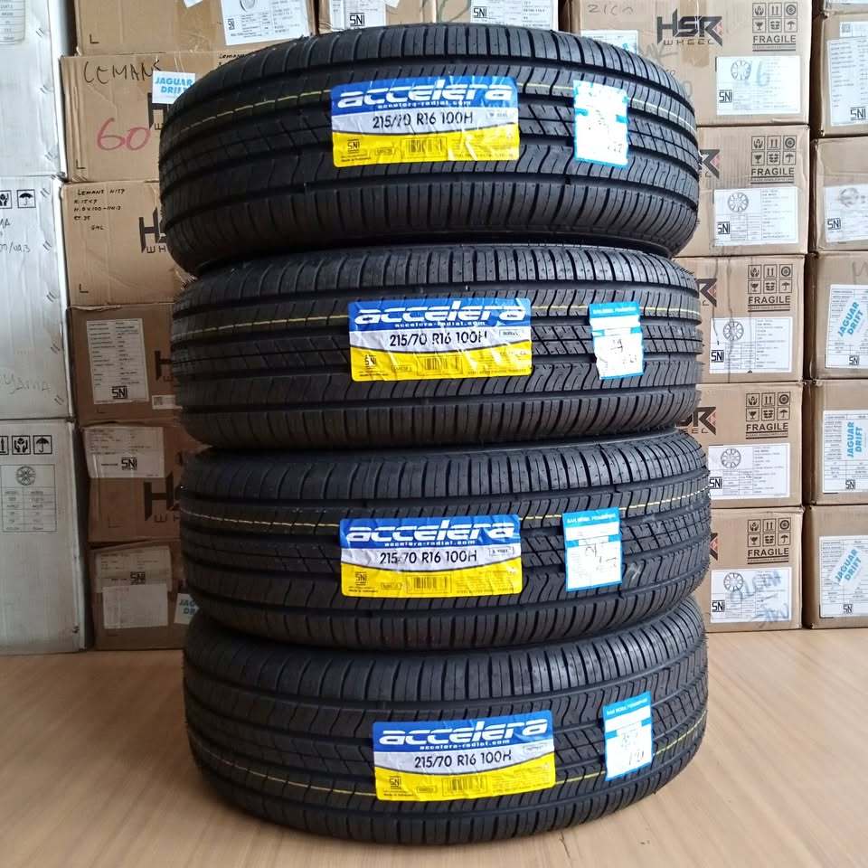 BAN MOBIL 215 70 R16 ACCELERA OMIKRON HT - BAN MOBIL RING 16 UKURAN 215/70 R16