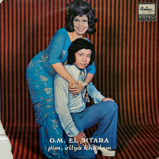 Piringan hitam vinyl - O.M. El Sitara (Pimp. Ellya Khadam) - Budi Dan Air Mata