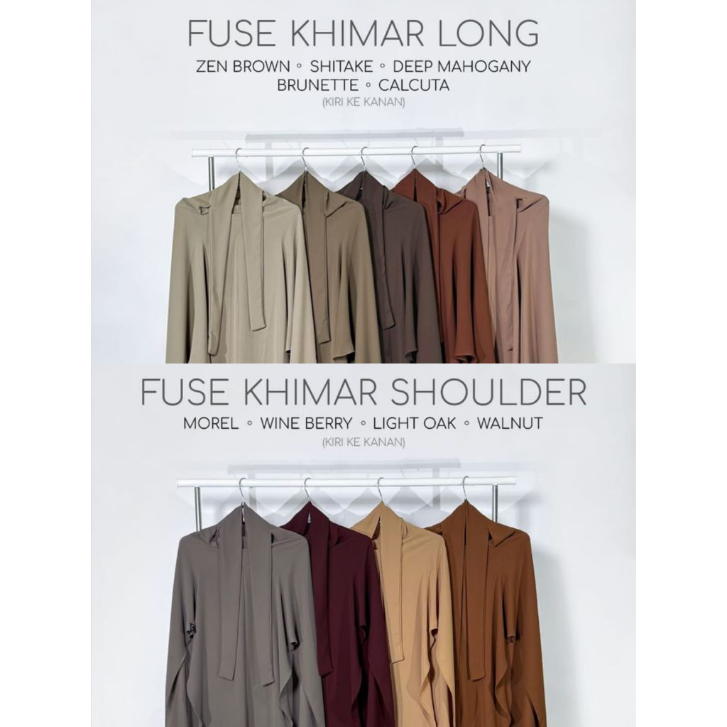 (NWT) Aljenna Mawja Shofii Sohifaa Saila Lanna Abaya FK LP Khimar Fuse