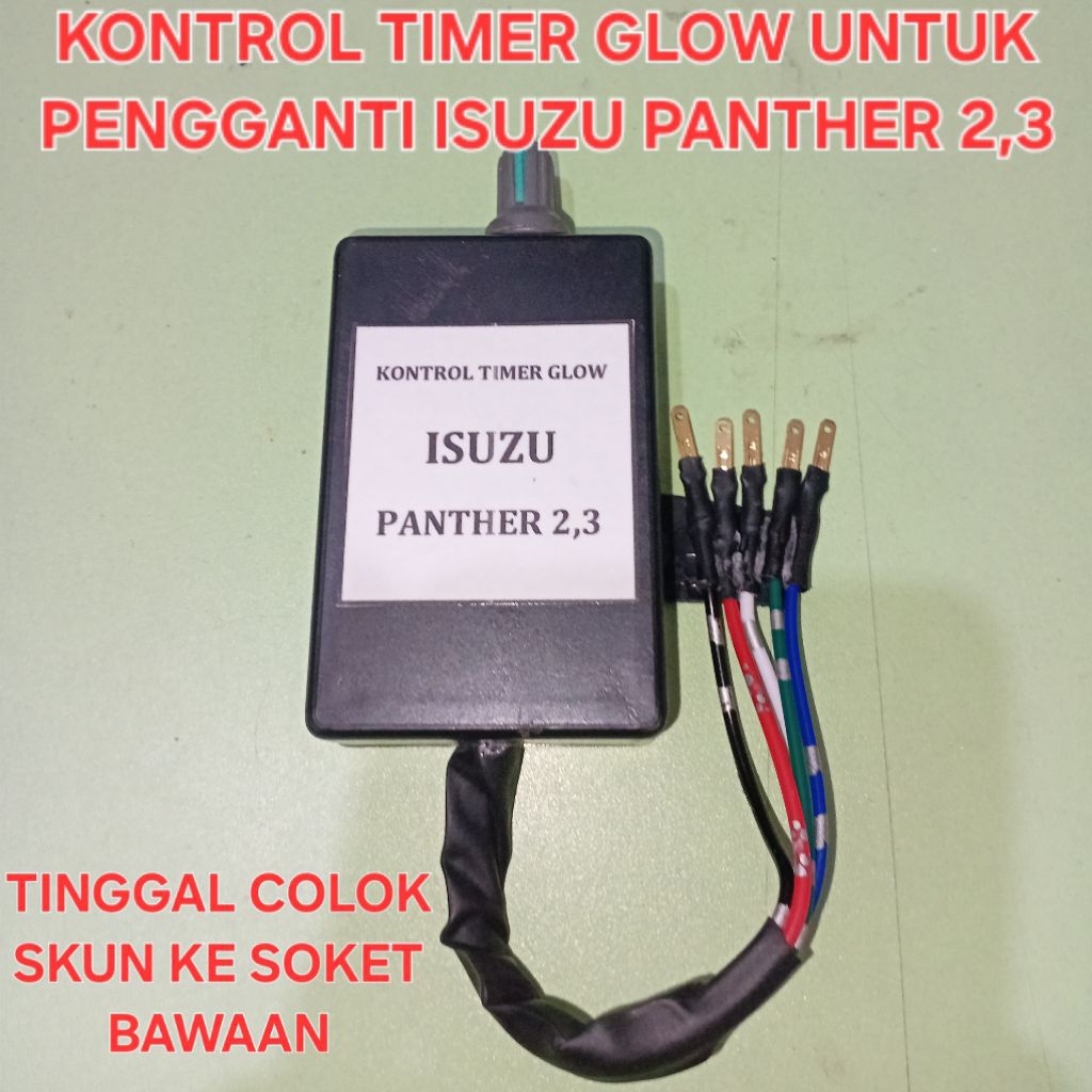 timer glow plug.rakitan.untuk.pengganti modul isuzu panther. 2,3 yg rusak
