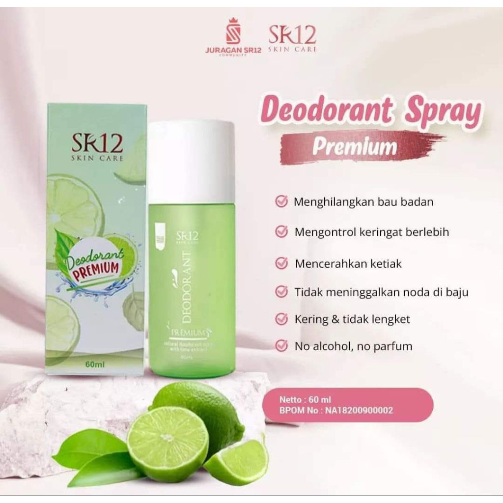 DEODORANT SPRAY PREMIUM | Ampuh hilangkan bau badan 48 jam || BPOM dan aman buat anak anak