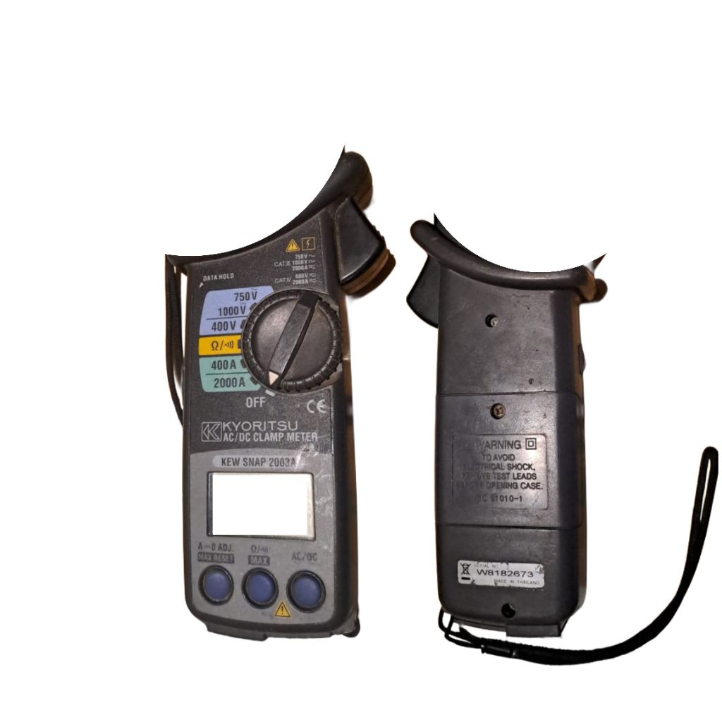 case casing box clamp tang ampere kyoritsu 2003a 2003