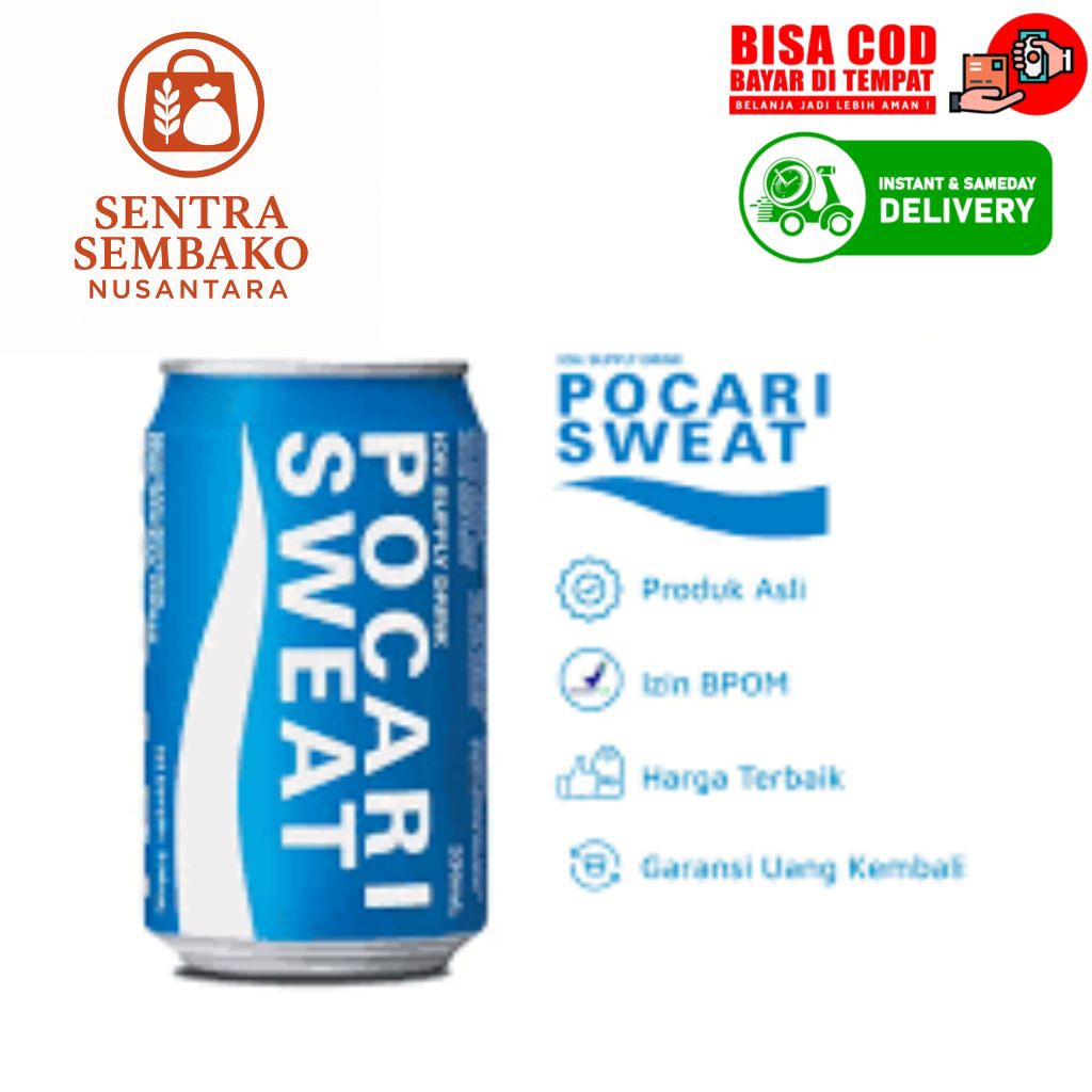 

Pocari Sweat 330ml – Minuman Isotonik Segar Original | Isi 1 Kaleng | Packing Aman, Halal, Segel Pabrik, Garansi Utuh