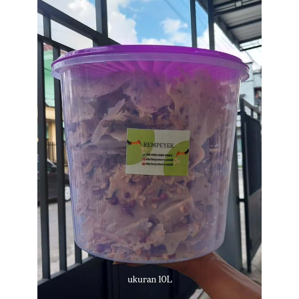 

REMPEYEK KACANG, UDANG, MIX | Ukuran 10L | Cocok untuk lebaran, natal, dan hari raya lainnya | Samarinda, Kalimantan Timur