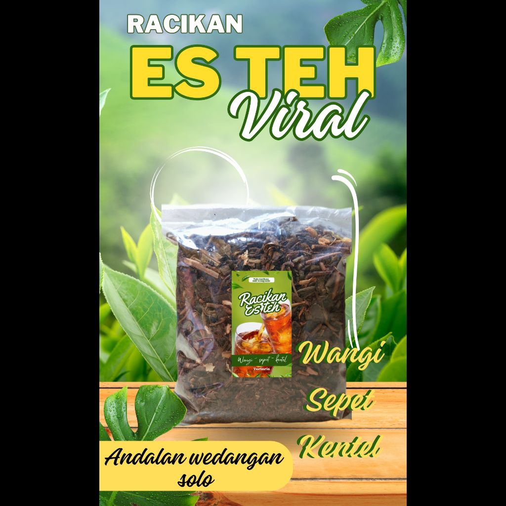 

racikan teh viral 80 g andalan wedangan solo racikan teh khas solo