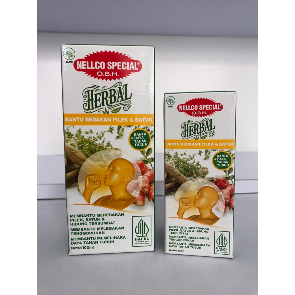 

Nellco Spesial OBH / Obat Batuk & Pilek / Membantu Meredakan Pilek, Batuk dan Hidung Tersumbat