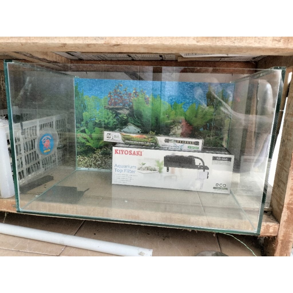 promo akuarium murah ukuran 50x30x30