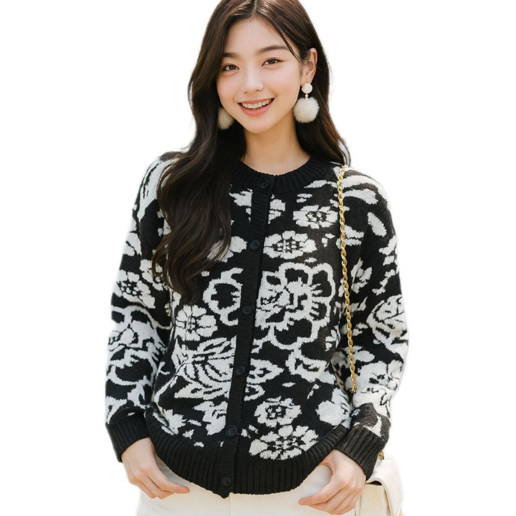 Jaket Wanita terlaris/Cradigan Wanita Rajut/Deer crope outher rajut tebal/jaket rajut premium import