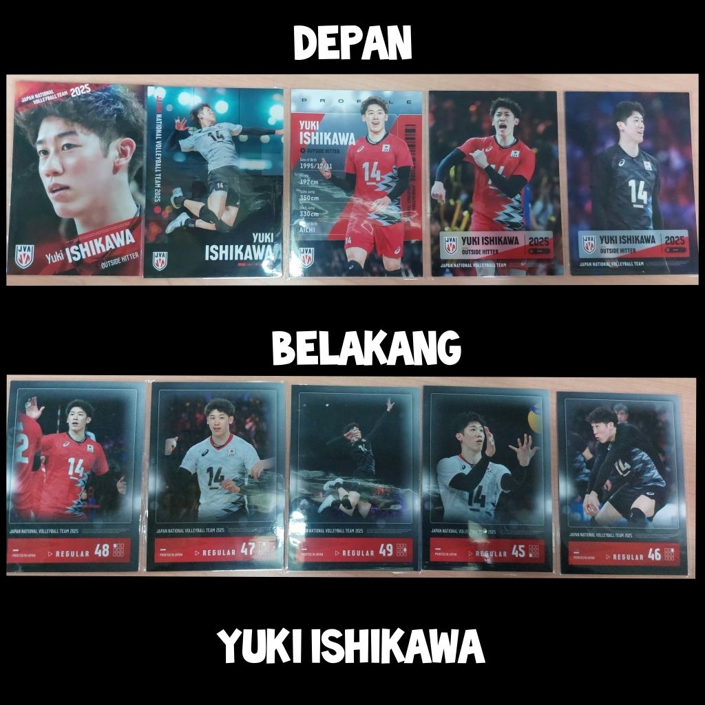 Trading Card Yuki Ishikawa & Ran Takahashi 2025