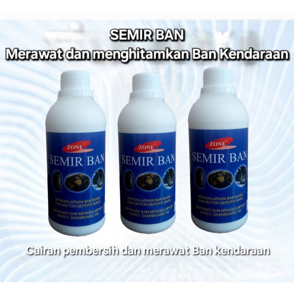 Semir Ban (Pembersih Ban dan List Karet Mobil)