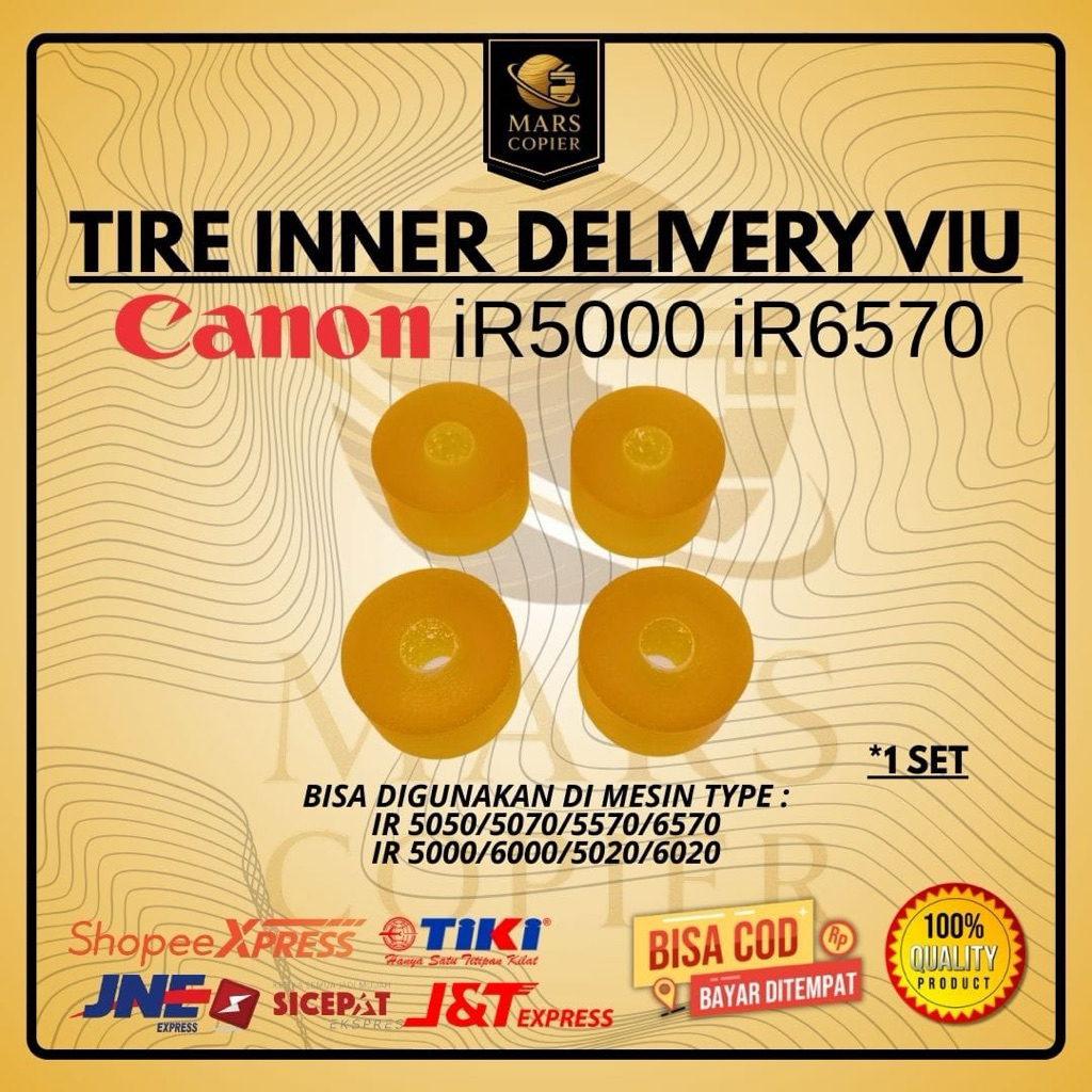 KARET INNER DELIVERY PEMANAS VIU CANON IR 5000 6000 5020 6020 IR 5050 5070 5570 6570