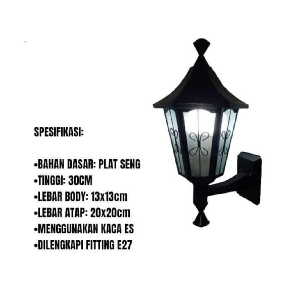 Lampu Dinding/pilar