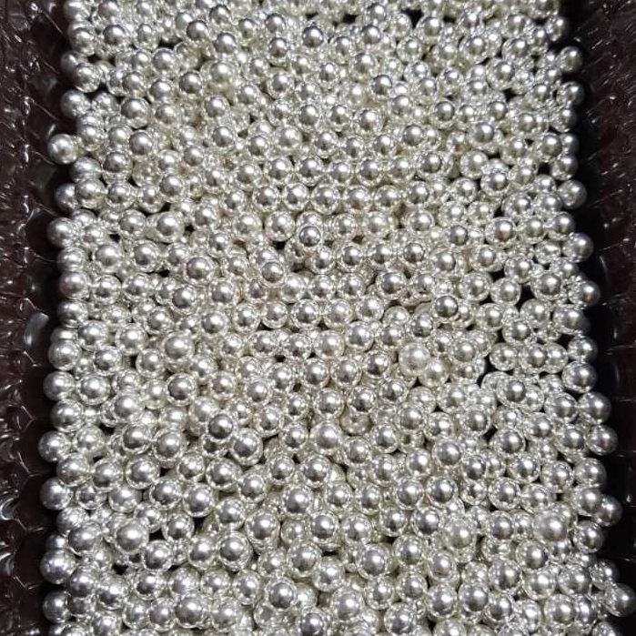 

Sprinkle Pearl Silver Metallic 6mm - 50 g