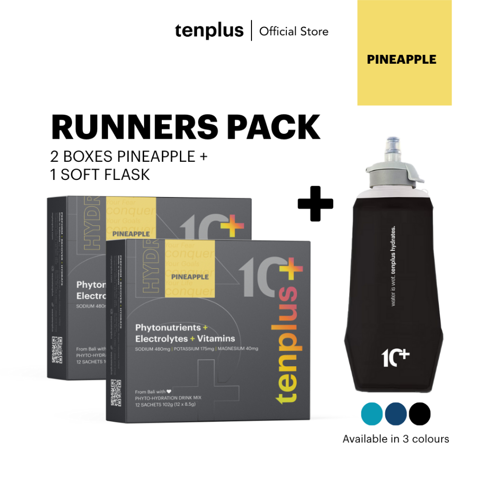 

TENPLUS Hypotonic Electrolyte Drink Mix Runners Pack - Pineapple