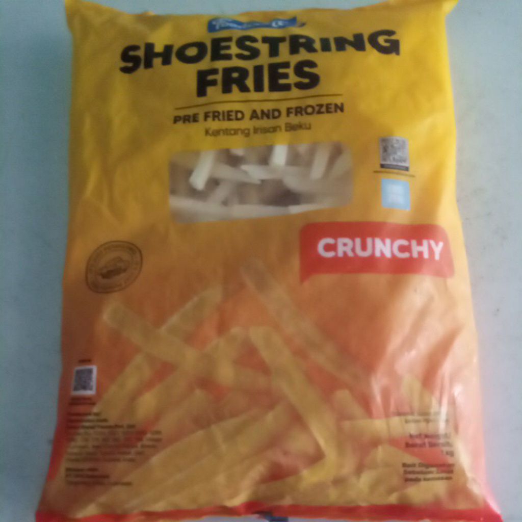 

shoestring fries kentang irisan beku 1kg