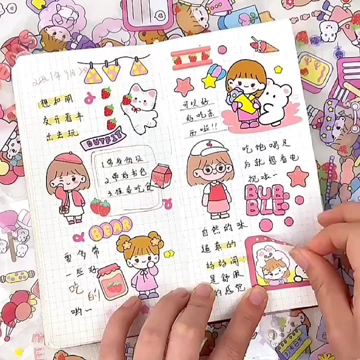 

BOX Isi 100 Pcs Sticker MOMO anti air Aesthetic Sticker DECO Hp Tumblr Laptop Lucu Cute DIY Tempel Buku Scrapbook Diary Import Murah