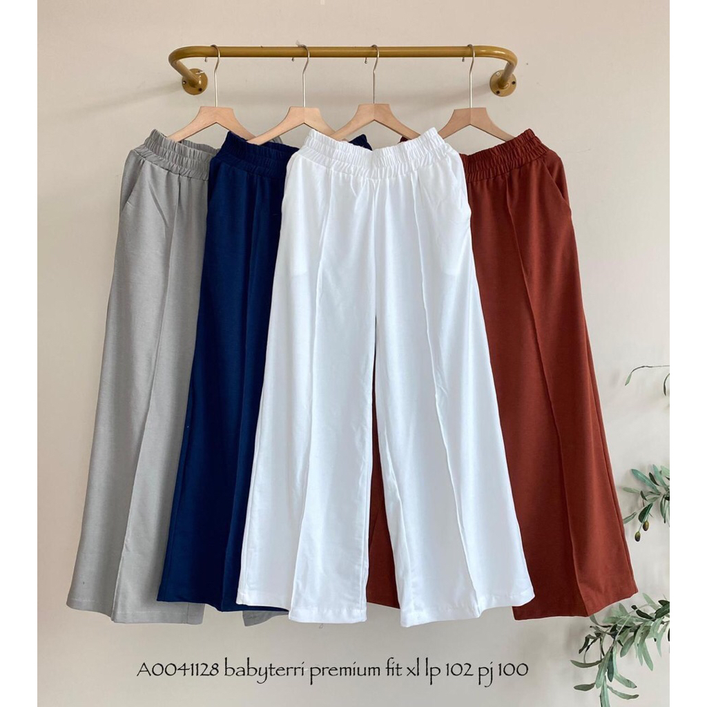 Celana kulot babyterry