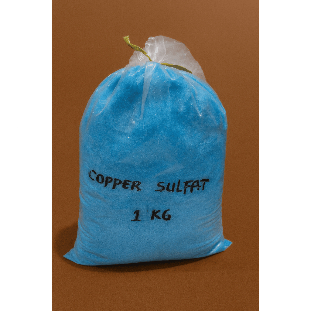 Copper Sulfate/CUSO4 Terusi Pembersih Air Isi 1 kg