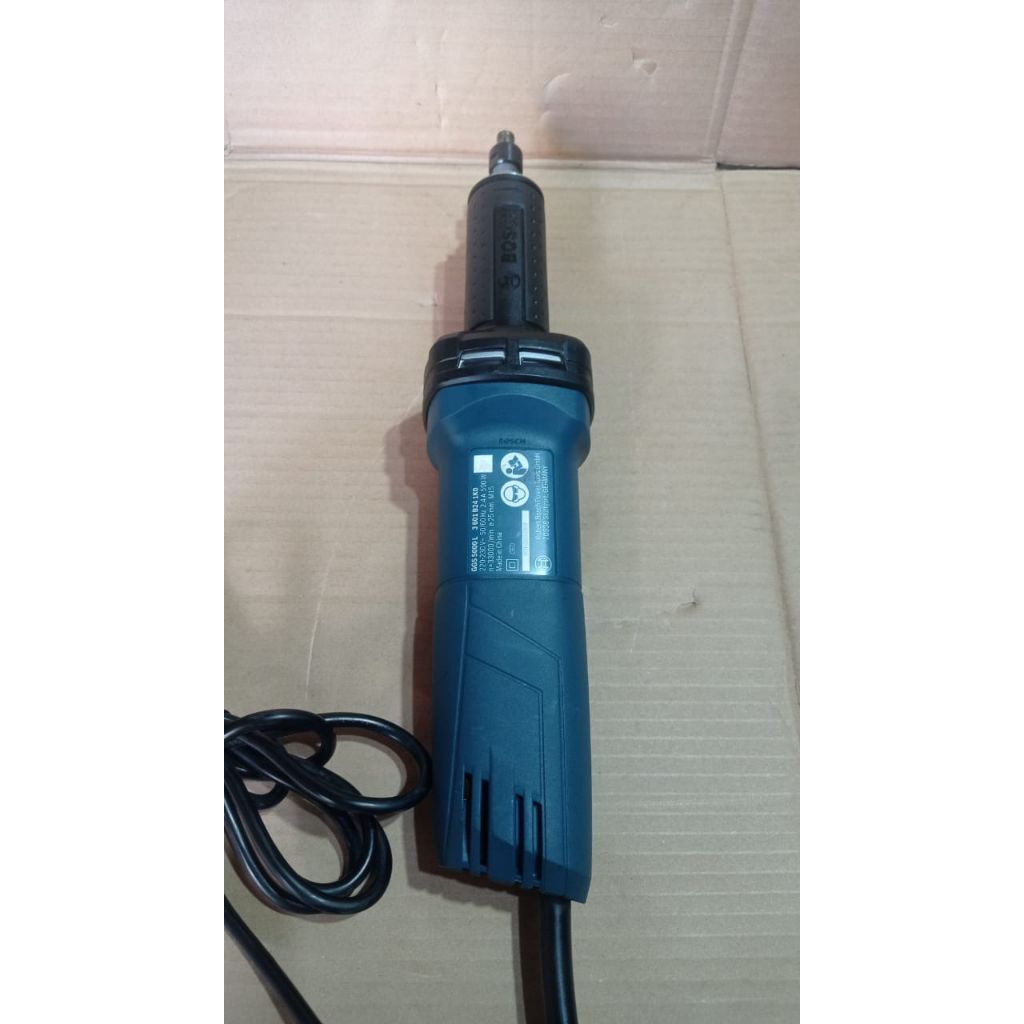 MESIN GERINDA BOTOL/TUNER PANJANG BOSCH GGS 5000L SECOND MULUS 95%